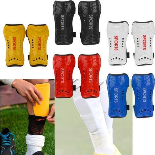 1 Pair of Soft Light Football Shin Pad Guard Sports Leg Protector for Kids Adult