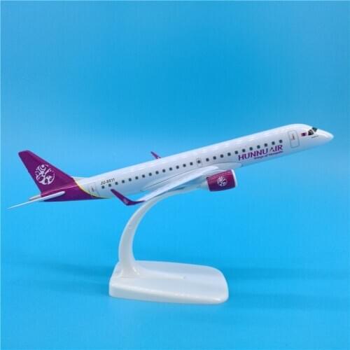 20cm Airplanes Aircraft E190 Hunnu Air Airlines E190 EMBRAERERJ-190 Airplane Diecast Metal Plane Model Aircraft Kid Gifts