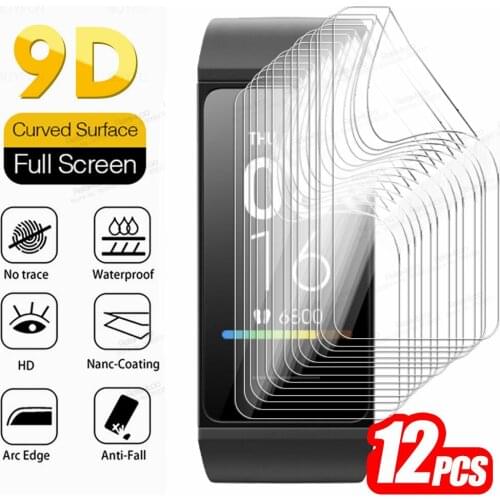 9D Full Curved Hydrogel Soft Film For Xiaomi Mi Band 4C 4 C SmartWrist Screen Protector For Redmi Band Watchband Protective Film