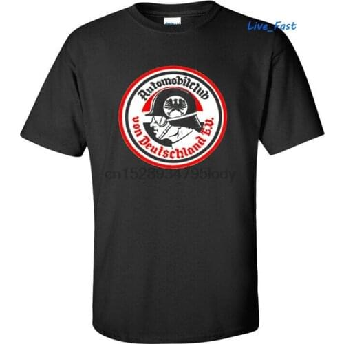 AUTOMOBILCLUB VON DEUTSCHLAND E.U. T SHIRT vintage retro hot rod rodder rat fink