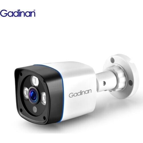 Gadinan 8MP Bullet IP Camera 5MP 3MP Security 2.8mm Wide Angle CCTV Camera IR Night Vision ONVIF H.265 Plug&play IPC 48V POE