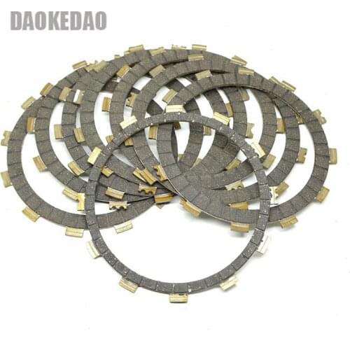 For Yamaha YFM700 Raptor 700 700R 2006-2018 YFM700R YFM70R YFM SE Gtyr ATV Clutch Friction Disc Plate Kit 8 Pieces Set