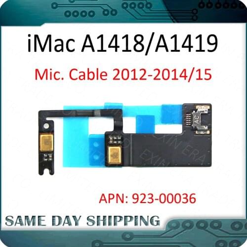 New 923-00036 for Apple iMac 27" A1419 21" A1418 Microphone Mic Cable 2012 2013 2014 2015 2K 5K