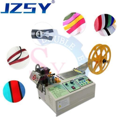 Wholesale Price Commercial Computer Cold Knife Bag band Braided Bootlace Shoelace Tape Ribbon Zipper Cutting Machine/Cutter