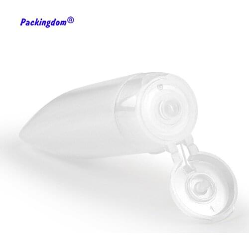 10pcs Plastic Packing Tubes Soft Empty Matte Clear Cosmetic Cream Containers Squeeze Tube Butterfly Cap Travel Bottles 30ml 50ml