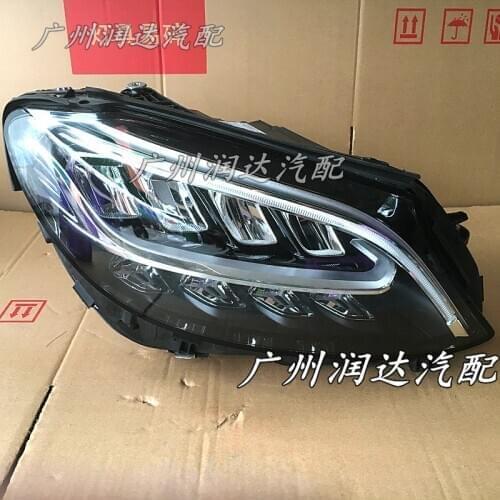 Applicable to: Mercedes Benz C200 C260 c300l / headlamp assembly / original hood front bar tail lamp w205 C180