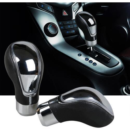 Touch Light Shift Knob Gear Knob LED Leather Touch Sensor Shifter Cool Funny Automobile Acessories Popular Hit Car Parts
