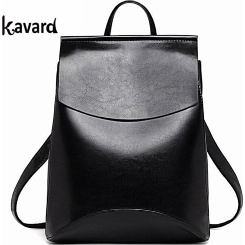 Back to school Brand SchoolBags for Girls 2020 Black PU Leather Backpack for Teenage Girl Bagpack mochila Escolar sac a dos