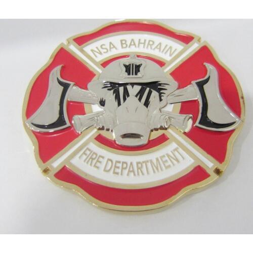 Stamping or Die Casting Metal Coin with Antique Brass Plating