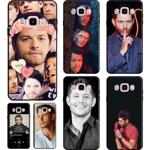 Supernatural Jensen Ackles Case For Samsung Galaxy A6 A8 J4 J6 Plus J8 A9 2018 A3 A5 J1 2016 J3 J7 J5 2017 Coque