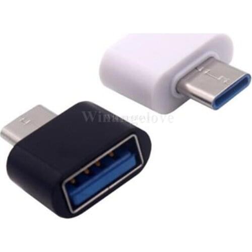 2000pcs OTG Type-C/USB Type C Adapter Type-C Converter For MacBook Xiaomi for Android Phones USB 3.0 Adapter