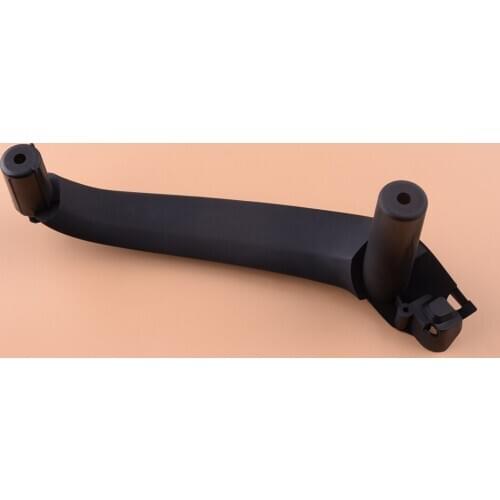 Car Black Rear Right Interior Door Pull Handle Trim Cover Fit for BMW X3 F25 X4 F26 2011 2012 2013 2014 2015 2016 2017