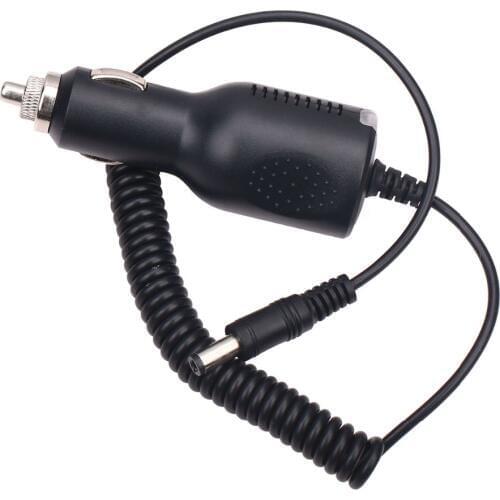 BAOFENG Upgraded Version 12-36V Input Car Charger Cable Indicator Light For Baofeng UV-5R UV-82 GT-3 UV-9R Plus Walkie Talkie