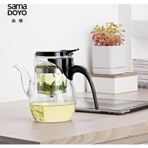 [GRANDNESS] SamaDOYO B-06 High Grade Gongfu Teapot & Mug Design In Tokyo Glass Teapot 600ml