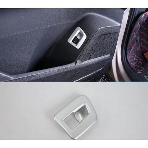 For Volkswagen Atlas Teramont 2017 2018 Matt Rear Trunk Switch Button Control Cover 1pcs