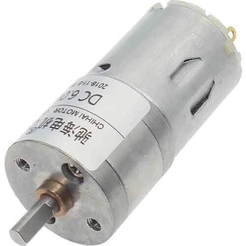 ChiHai Motor CHR-GM25-270 permanent magnet dc gear motor Robot for DIY Balancing Vehicle Student Education Intelligent Car