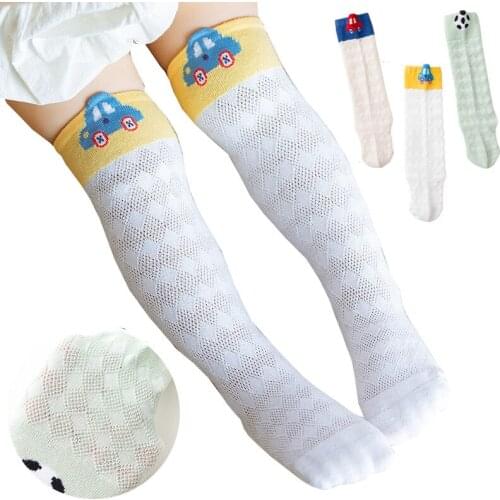 Summer Thin Mesh Cool Baby Stockings Long Toddler Girls Boys Tights Prevent Kids From Mosquitos Fishnet