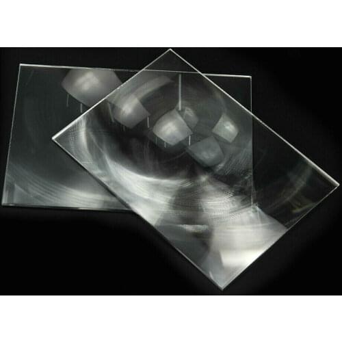 2pcs 2/3/4 Inches PMMA Fresnel Lens for DIY Mobile Phone HD Projector Plane Magnifier Solar Concentrator