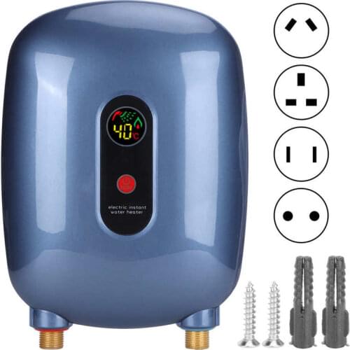 Mini Fixed Frequency Electric Hot Water Heater 3-Second Household Instant Water Heating Bathroom Shower Heater