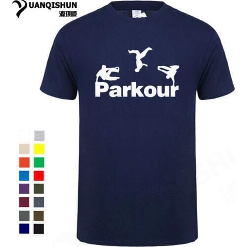 Boutique T Shirt 16 Colors Hipster Cool Tops New Parkour Jump High MenS T Shirt Summer Casual Cotton Short Sleeve Brand T-shirt