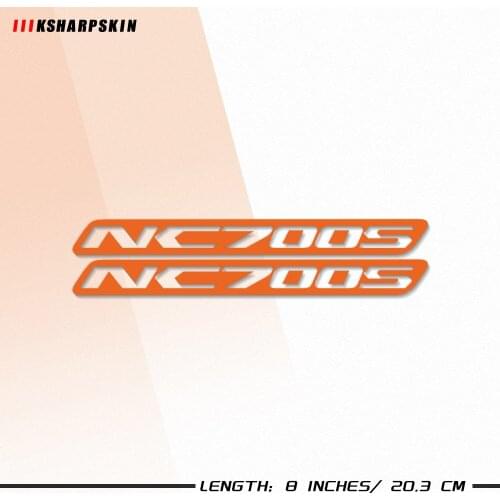 Pegatinas Motorcycle Reflective Stickers Body helmet fuel tank Waterproof logo decal For HONDA NC700S nc700 s nc 700s