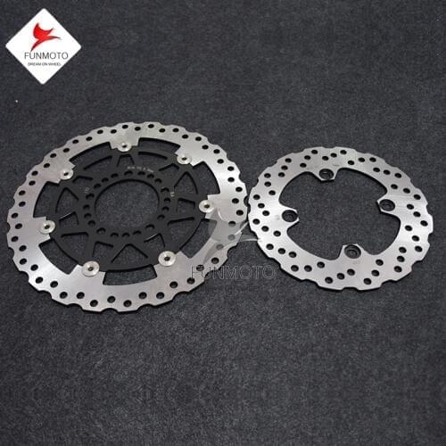 Front disc brake and rear disc brake of CFMOTO motorcycle cfmoto 650NK parts number is A000-080010/A000-080002