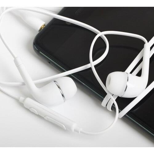 3.5mm In-Ear Wired Earphone With Mic Music Control for Samsung S4 S6 J5 Xiaomi Huawei HTC