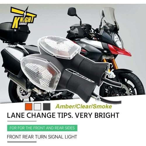 Turn Signal Light For SUZUKI V Strom 650 1000 DL GSXS GSX-S 1000S 750 GSR 750 Motorcycle Accessories Lamp Flashing Front Rear