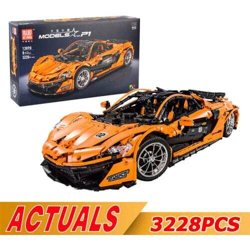 MOULD KING High-tech APP Motorized McLarens P1 Hyper Racing Cars Building Blocks 20087 MOC-16915 Bricks DIY Toys Kids Gifts