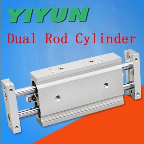 YIYUN Double acting biaxial Dual Rod Cylinder CXSWM10-10 CXSWM10-15 CXSWM10-20 CXSWM10-25 CXSWM10-30 35 40 45 50 CXSW series