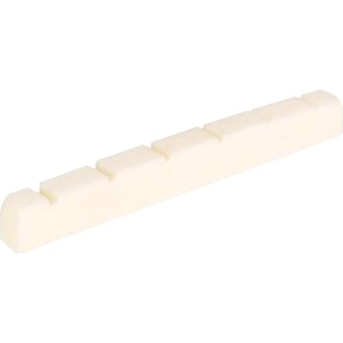 1PCS Guitar Blank Bone Nuts For Electric Bass Guitar Mandolin Banjo Ukulele 42mm for Guitar Accessories Guitar Parts