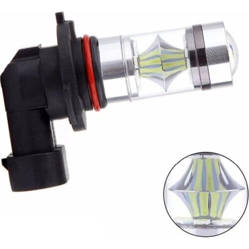 2pcs DC9V-30V 9006 100W Car Headlight Headlamp Light Bulbs Ice Blue Aluminum