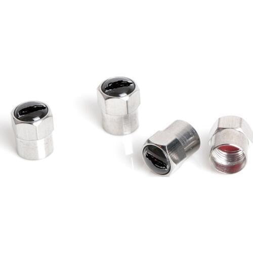 4pcs/lot Car Wheel Tire Valve Caps For OPEL Astra J GTC Mokka Insignia VECTRA zafira Meriva Antara