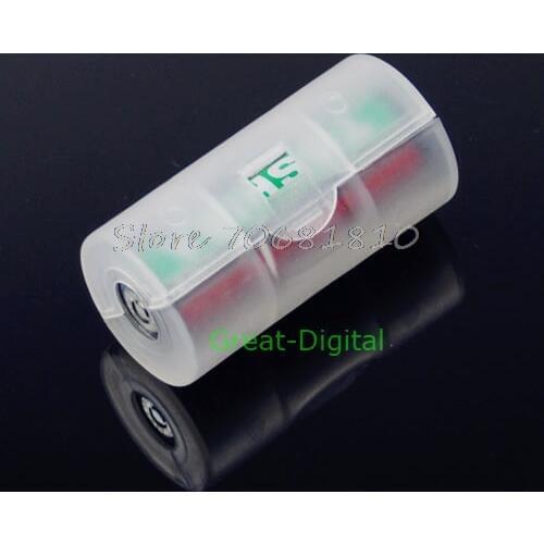 6x AA to C Size Battery Converter Adaptor Adapter Case