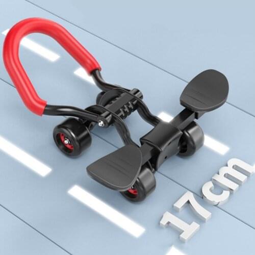 ABS Abdominal Roller Abdominal 4 Wheels Household Fitness Equipment For Exercise Training Abdominal Trainer Gym Equipment