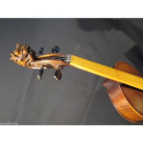 Baroque style SONG Brand Master carving scroll 18" viola,huge and powerful #8753