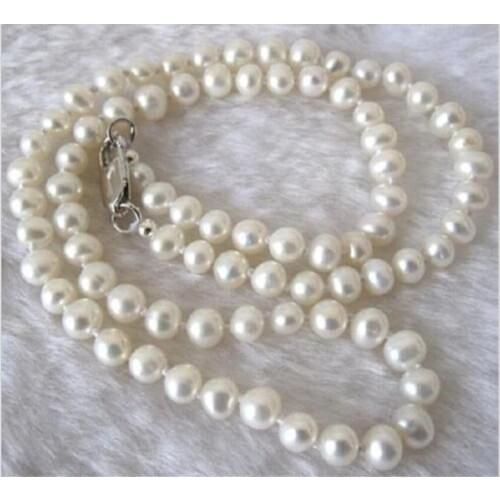 FREE SHIPPING>>>@@ > Hot sale new Style >>>>>Fashion Womens New Long Real Natural White Fresh Water Pearl Jewelry Necklace