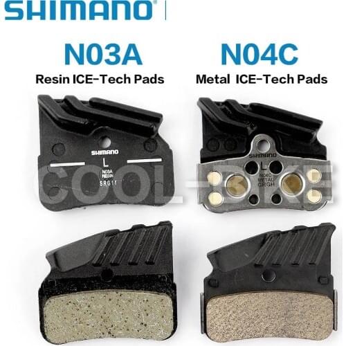 Shimano XTR Disc Brake Pads N03A Resin N04C Metal Ice Tech Pad MTB Mountain M9120 M7120 M8120 Brake Pad