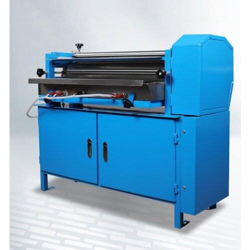 JS-700H-2 Heating Automatic Gluing Machine 4000W Cabinet Type Gluing Machine Gluing and Pasting Rolling Glue Machine Speed