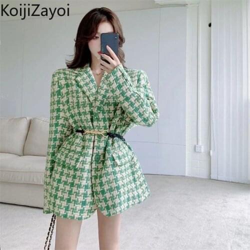 KOIJIZAYOI Women's Coats With A Belt