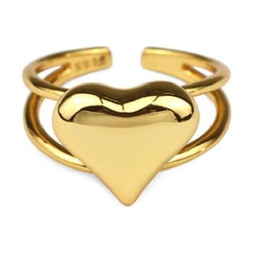 Ring/fashionable simple ring light body shape electroplating process girls fashion all-match ring accessories