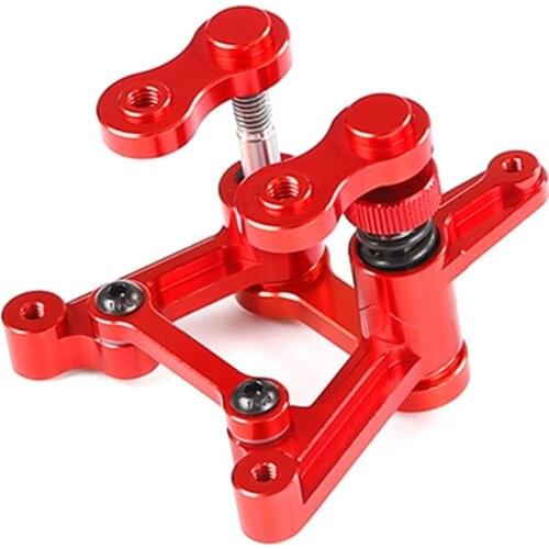 Steering Wiper Arm Set Metal Steering Gear Assembly Fit for 1/5 HPI ROFUN BAHA ROVAN KM BAJA 5B 5T 5SC Toys Game Parts