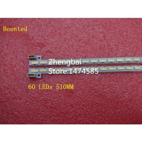 Beented New 2 PCS LED strip 100% working for 74.46P06.001-4-DX1 STA460A92/93 T460HVD01.0 60 LEDs 510MM
