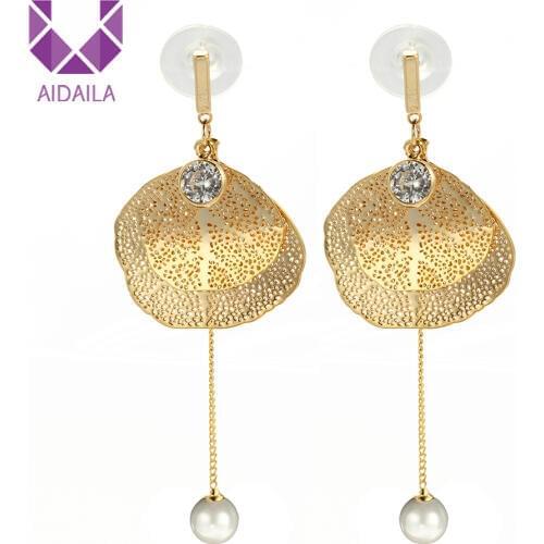 UNFADINGLOVEUBL Women's Gold Earrings