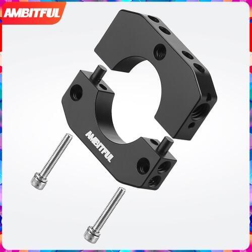 AMBITFUL DSLR Camera Stabilizer Rod Clamp for Zhiyun Crane V2 / Crane Plus /Crane M For Microphone Video Light Attach