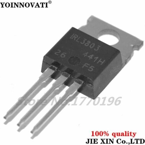 50pcs/lot IRL3803PBF IRL3803 3803 MOSFET N-CH 30V 140A TO-220AB best quality