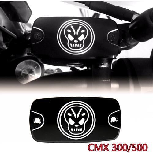 BLACK BRAKE MASTER CYLINDER COVER GARNISH For 2017-2018 REBEL CMX 300 500 MODELS