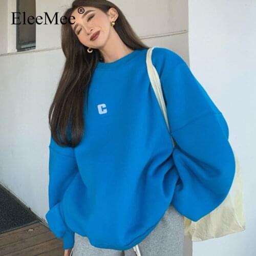 Женские толстовки с принтом EleeMee China At AliExpress