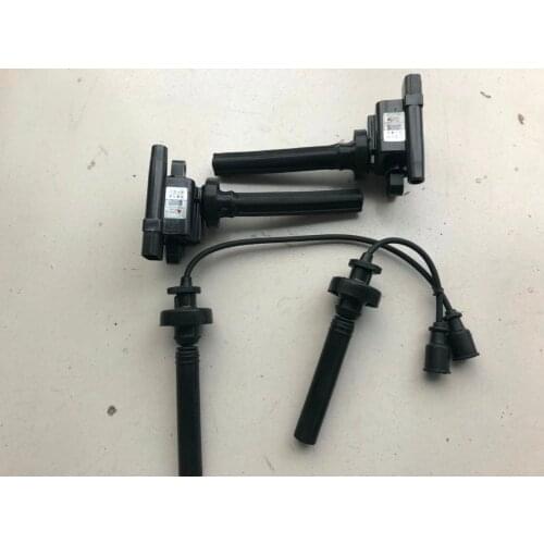 Ignition Coil and Ignition Wire Set for Mitsubishi Lancer 4G18 engine Auto car motor parts