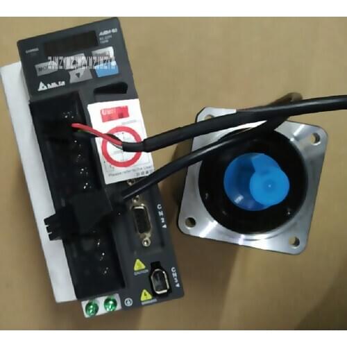 220V 750W AC Servo Motor Drive Kit 0.75KW 2.39Nm Servo System ECMA-C20807RS+ASD-B2-0721-B 3000rpm 80mm with 3m Cablel New Hot